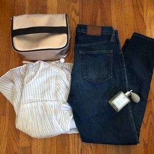 MADEWELL 10” High Rise Skinny Skinny Jeans Hayes